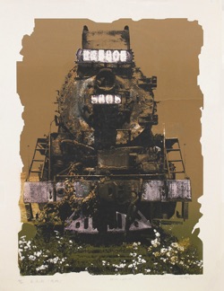 5. He Runcheng 何润成
Don’t Forget Me
Screenprint 800mm x 580mm 